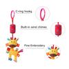 New Baby Rattles Bell Toy Soft Stuffed Animal Rattle Hand Grip Toys Pendant  Stroller Crib Bed Teether Hanging Toy 0-24 Months