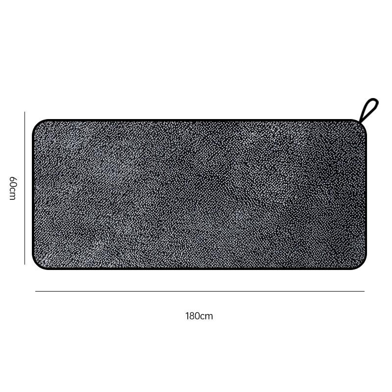 Ręcznik do mycia samochodu z koralowej mikrofibry o wysokiej gęstości – Miękki, Gruby, Dwustronny, Duży rozmiar.