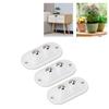 12pcs   Caster Wheels Self Adhesive Double Bead Labor Saving Quietly Moving 360 Degree Rotation   Pulley for Kitchen Appliances Furniture