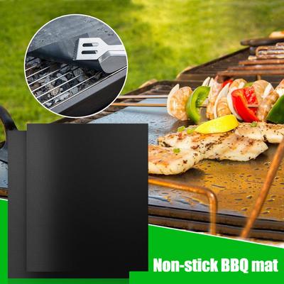 Grillmatte für Grillen im Freien, wiederverwendbare Backmatte, hitzebeständige Fischgrillmatte