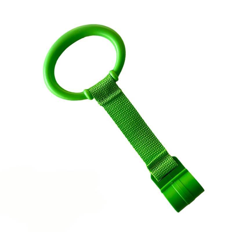 

Baby Balance Trainer With Hand Pull Ring For Toddler Development And Sensory Exploration зелений