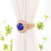 Curtain Buckle Beautiful Elegant Faux Crystal Alloy Curtain Tieback Decorative Living Room Curtain Holder Hook Holder Home Decor