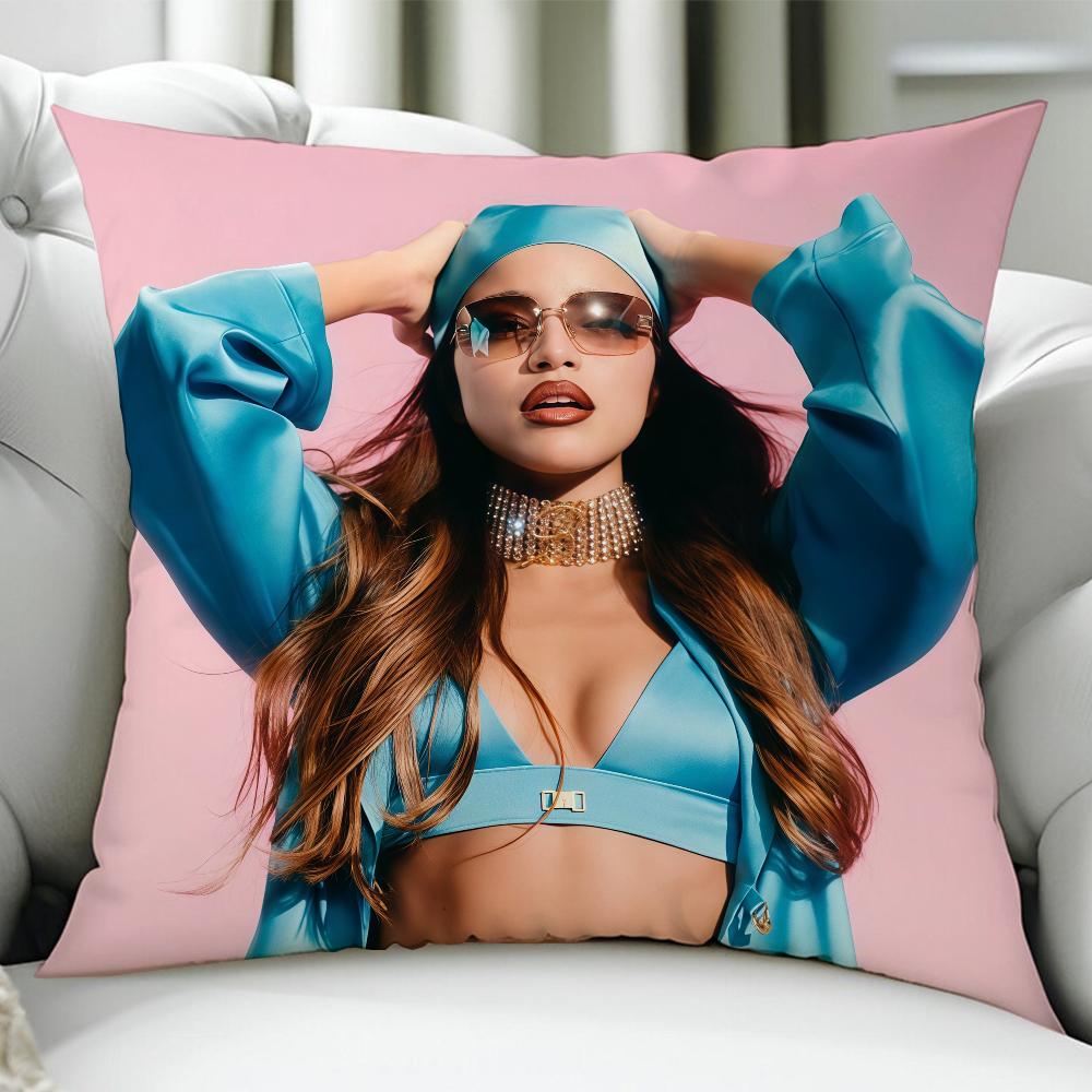 

EEmilia Singer MMerness cushion cover Birthday Anniversary Gifts Double Sided Printed Zipper Cushion Cover Soft Skin Bedding 30x30cm