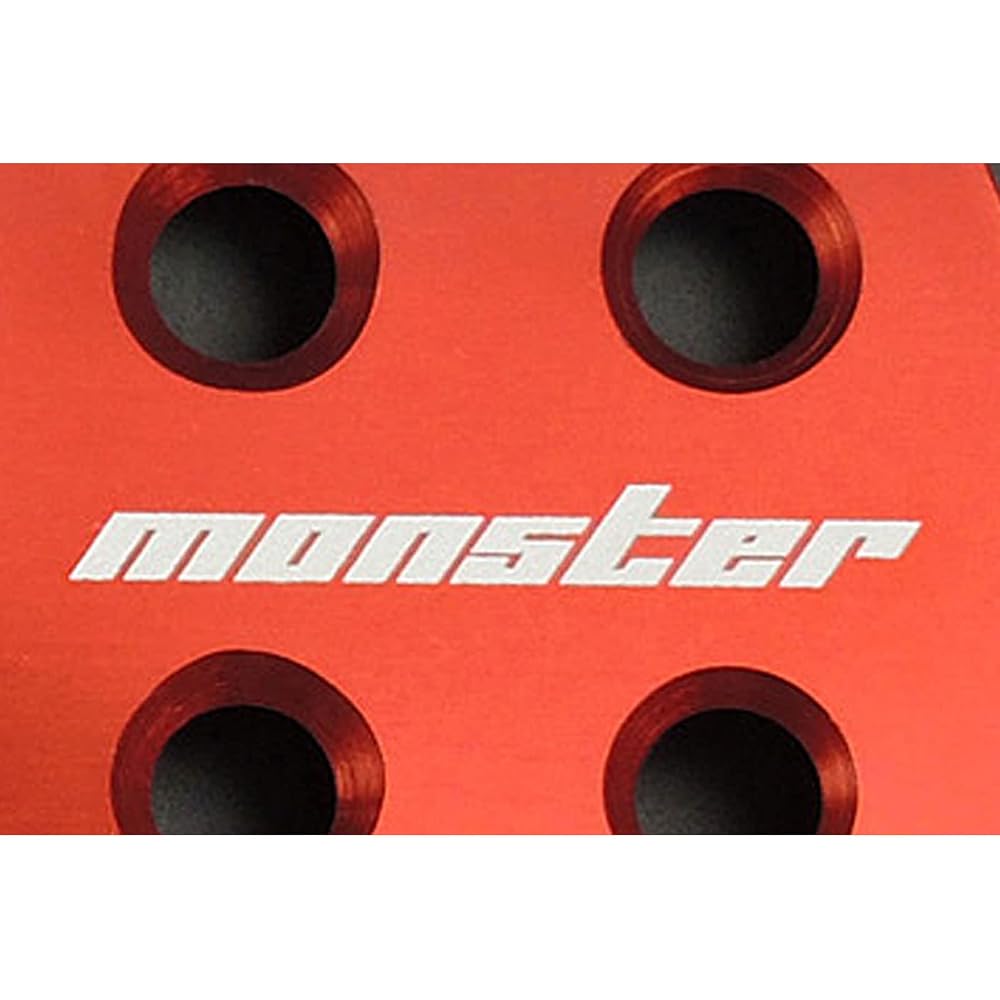 Monster Sport Red Aluminum Sports Driving Pedal Cover for Swift Sport ZC31S MT Vehicle