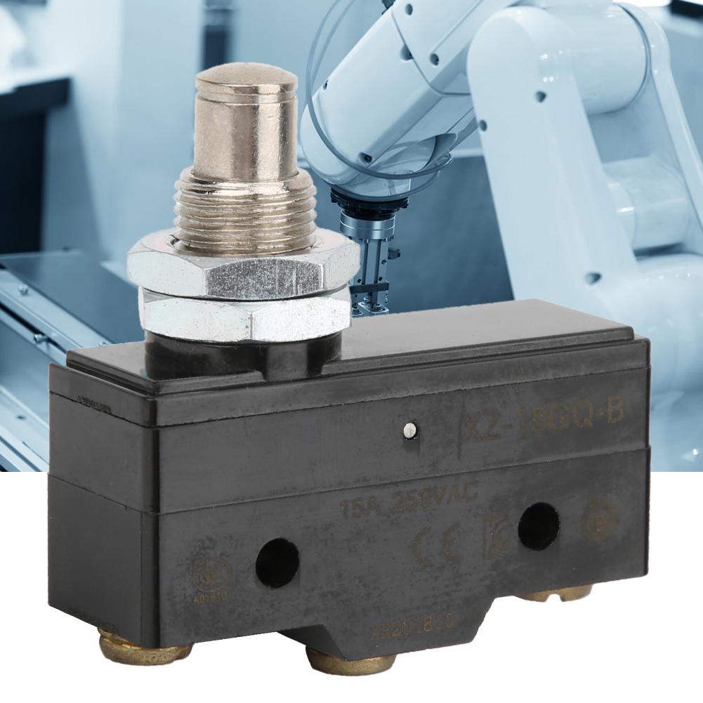 XZ 15GQ B 15A 3 Pin Micro Limit Switch Panel Mount Roller Plunger