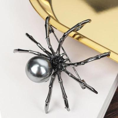 1Pc Spider Brooch Female Corsage Gifts Men Accessories Fashion Jewelry