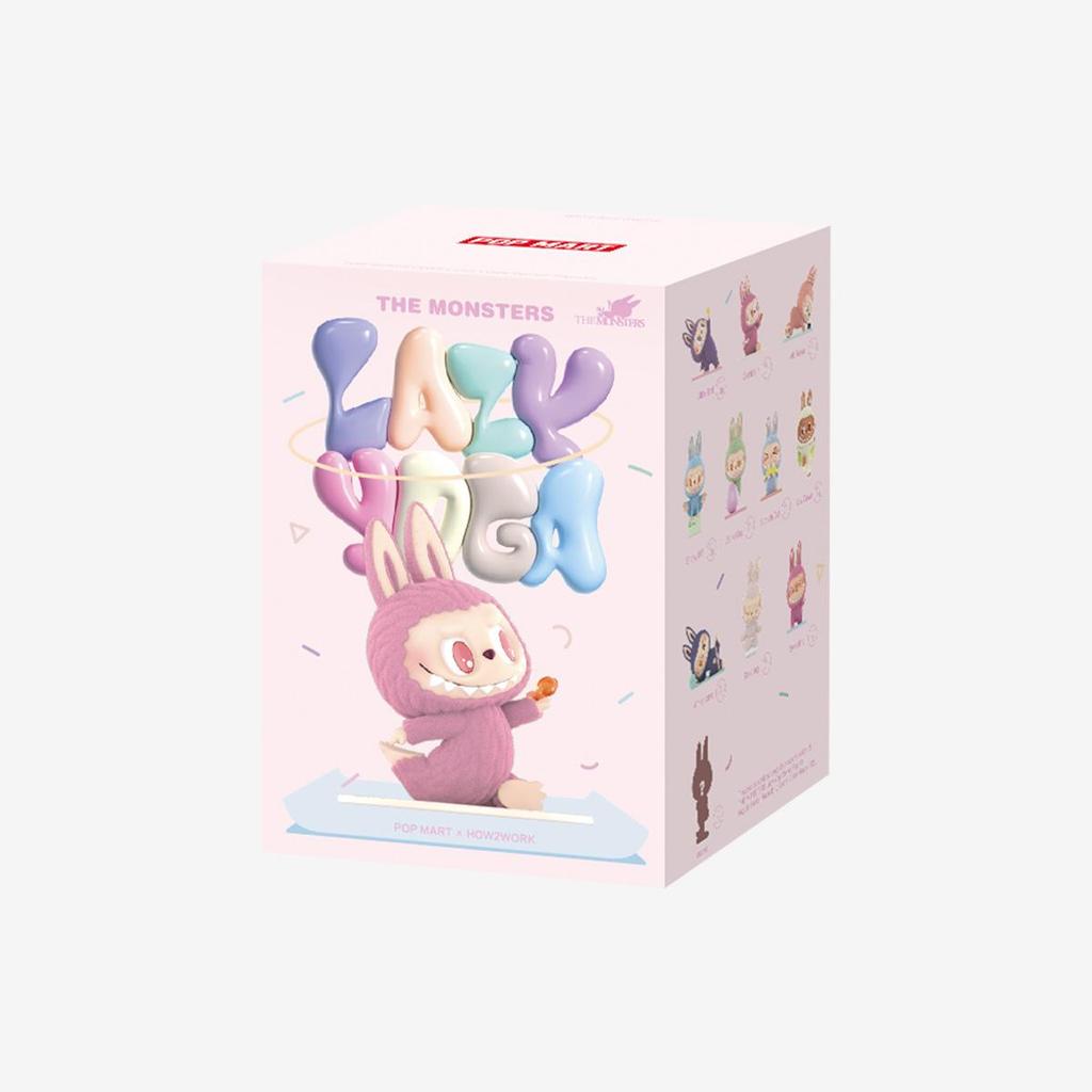 POP MART LABUBU THE MONSTERS Lazy Yoga Series Figurer Blindboks (Enkeltpakning / 10-delers sett)