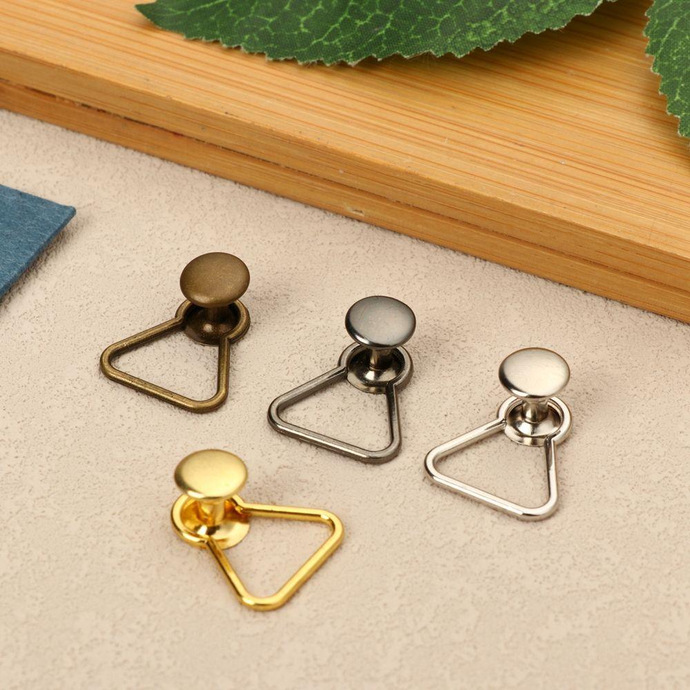 Mini DIY Sewing Accessory Doll Belt Buttons Trousers Bags Accessories Metal Buckle Dolls Buckles