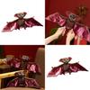 Purple Bat Plush Toy Halloween Gift Soft Animal Doll For Kids