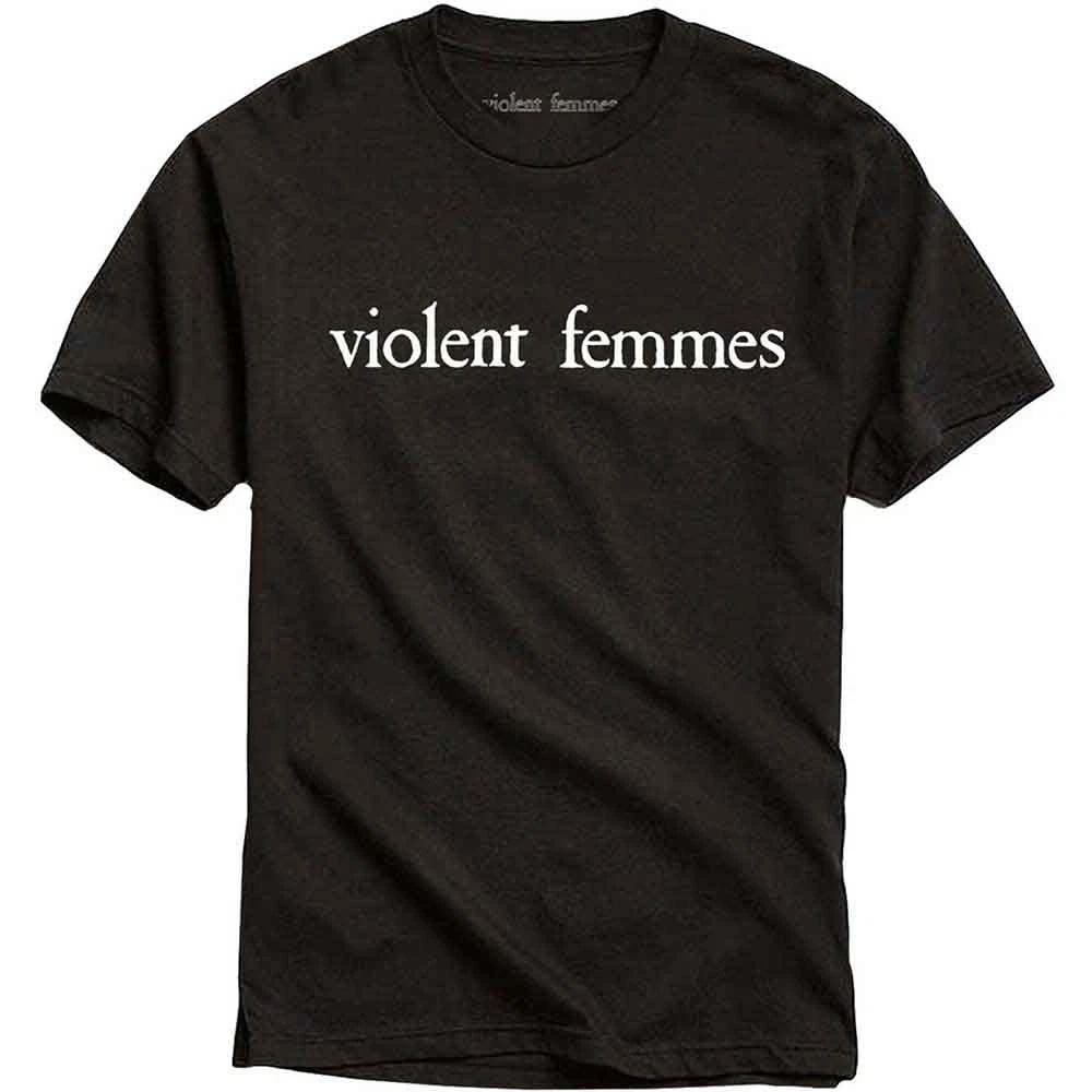 Violent Femmes T Shirt White Vintage Logo new Official Mens Black XL