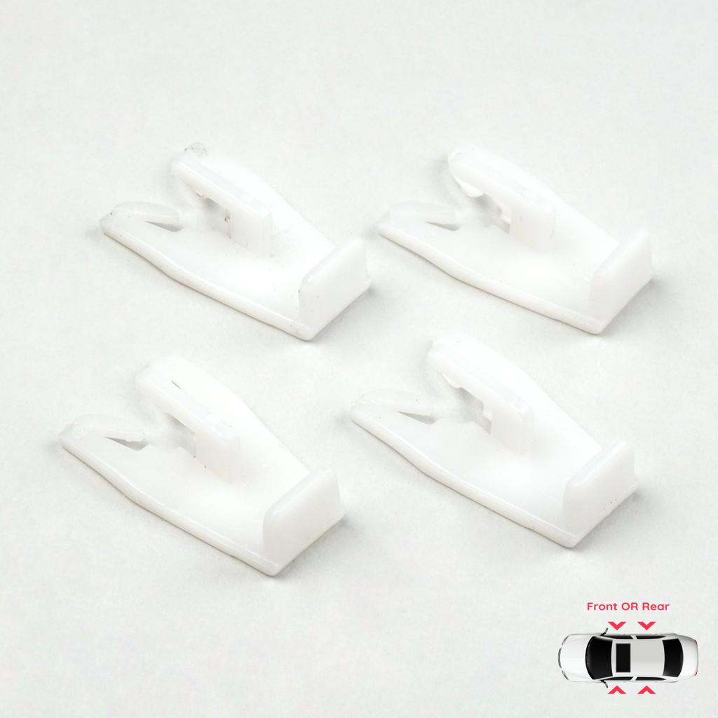 EWR5116 4 Pieces Window Lifter Regulator Guide Bracket Fixer Clamp Clips for Renault 19 X53 B/C53 D53 L53 S53 1988-2003