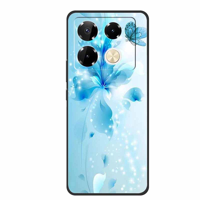 Case For Infinix Note 40 Pro 4G TPU Soft Silicone Back Cover for Infinix Note40 Phone Cases X6850 X6853 Original Colorful Capa