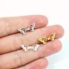 20pcs Butterfly Wings Elf Wings Beads Spacer Beads Jewelry Making Accessories DIY Handicrafts