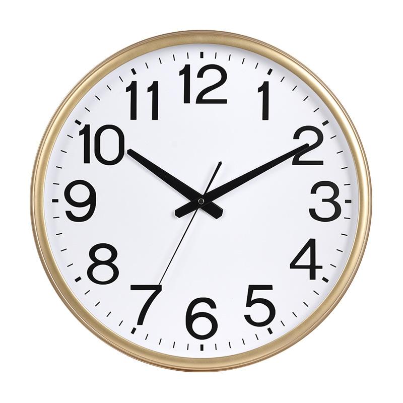 Large Size Silent Creative Clock Simple Wall Clock Living Room Wall Wall Clock Without Punching Holes