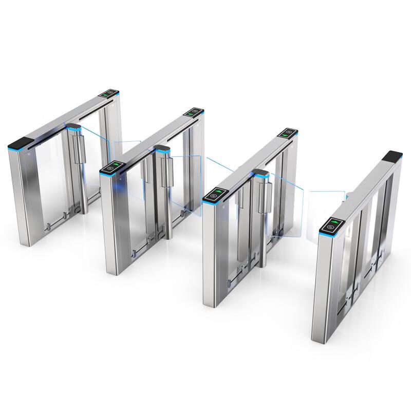 Yuebaili Pedestrian Flap Barrier Gate for Office and Public Buildings CN plug (adapter included)