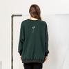 RA_ON Flower Lettering Sweatshirt - Green