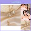 Stylish 2021 Key Lock Zircon Necklace For Women With Elegant Alloy Design And Chic Ins Fashion