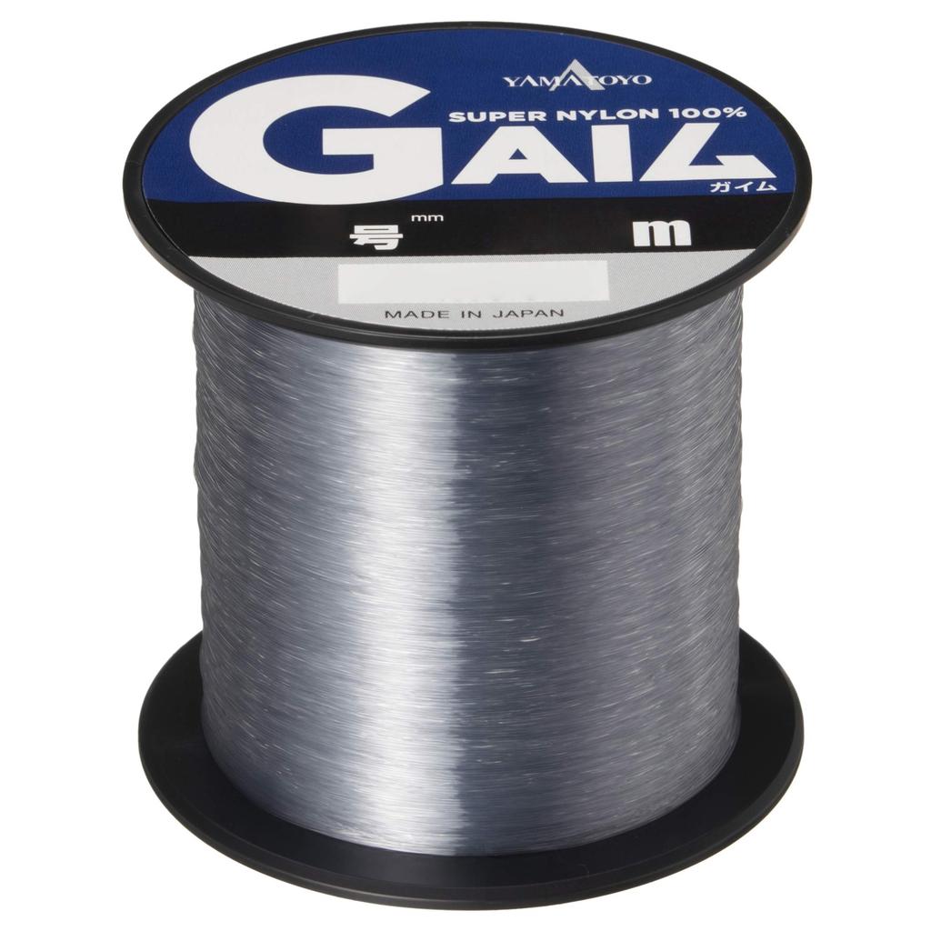 YAMATOYO Nylon Line Gaim 500m 8lb Gray #2
