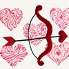 Cupid Bow Arrows Cupid Mini Arrow Set Unisex Mini Cupid Bow Arrow Set Valentine's Day Costume Accessory Halloween for Adults