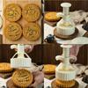 Stampi per Mooncake in ABS con Motivo Festivo Utensili da Forno Opzione 2 Misure