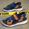 Fashion Blue Platform Sandals Unisex Summer Mesh Men's Sports Sandals 2025 Outdoor Beach Shoes For Men Women Sandalias Hombre