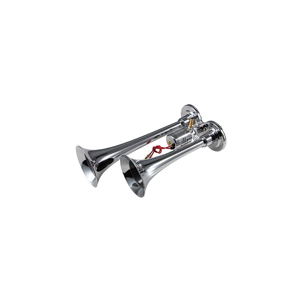 JET INOUE Mini Yankee Horn DC24V Low Current Type 300mm Chrome Plated Truck Horn