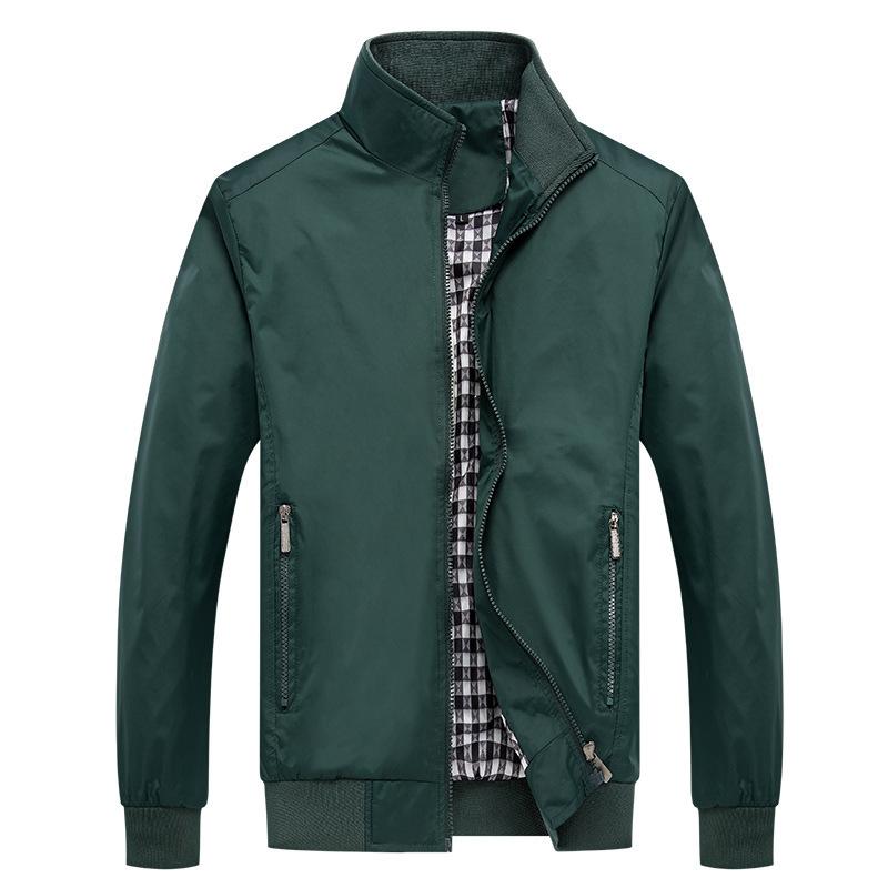 

Middle-aged and Elderly Jackets for Men, Dad Style, Spring and Autumn Korean Style Trendy Men s Warm Jackets, Men s Tops 5XL