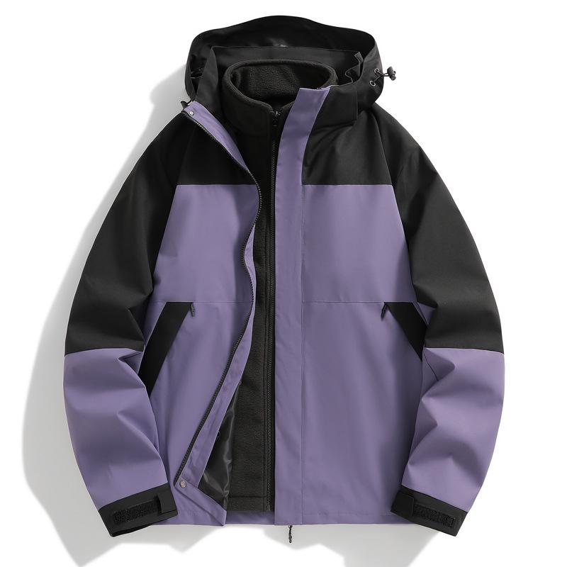 

Унисекс Водонепроницаемый Костюм для Альпинизма: Осенне-зимняя куртка и ветрозащитное дорожное пальто 3XL