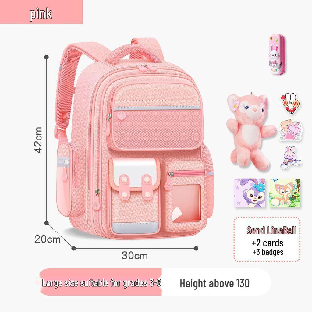 Large Capacity Naruto Backpack for Boys & Girls, Grade 6 - Lightweight, Spine-Friendly