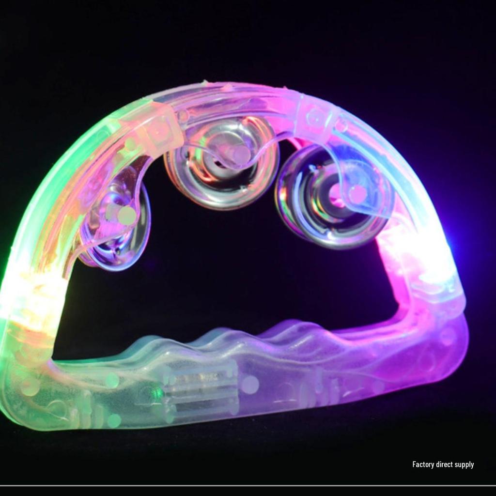 Flashing LED Glow Stick Rattle - Concert and Party Cheer Props