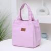 Satchel Lunch Tote Box, Lightweight Portable Lunch Storage Bag, School Office Picnic Lunch Handbag