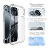 For iPhone 17 Pro Max Air Phone Case IMAK Shock-resistant Soft Case