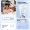 New Portable Neck Fan, Foldable Mini USB Fan, Rechargeable 1600mah Cooling Wind Fans, Personal Silent Neckfan For Sports