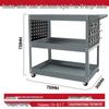 Three-Tier Heavy-Duty Tool Cart for Auto Repair, Workshop, Home Storage