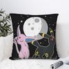 Pokemon Celestial Espeon and Umbreon Pillow Case Comfy Pillow Cover Novelty Pillowcases For Sofa Home Decoration