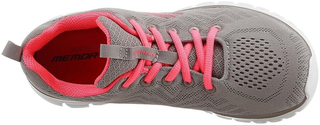 Кроссовки Skechers Graceful - Get Connected серый/коралловый