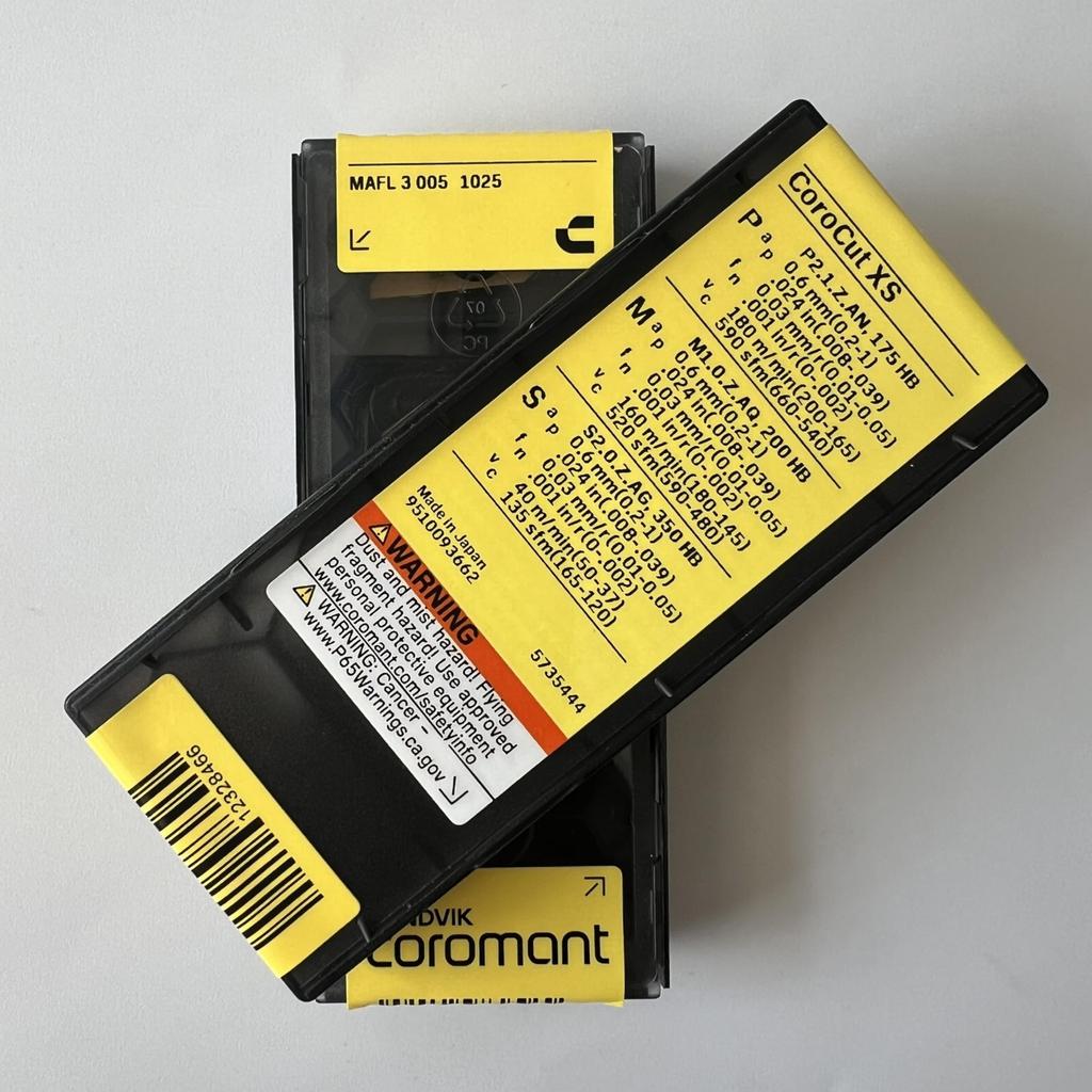 SANDVIK / MAFL3005 1025 / Original Swedish hard alloy blade 10 Pcs