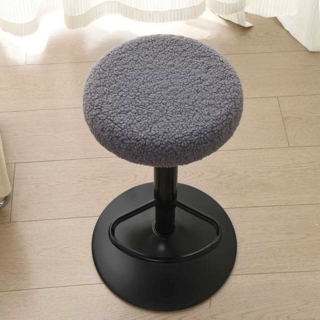 1 Klassischer elastischer Hocker Rutschfestes Esszimmerstuhl-Kissen Schutzhülle, Mischpolyester und Elasthan, Maschine