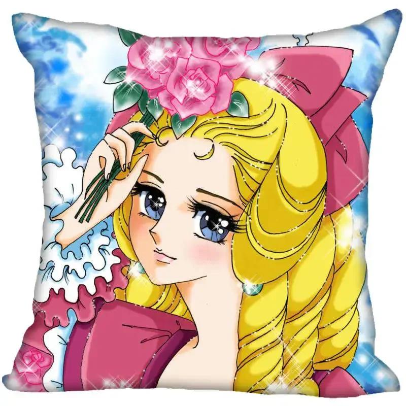 Anime The Rose of Versailles Pillow Cover Bedroom Home Office Decorative Pillowcase Square Zipper Pillow Cases Eco-Friendly 0406