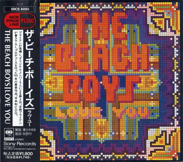 

CD BEACH BOYS - Love You SRCR6095 Sony Records 1991 Japan Rock Used