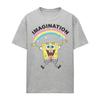 SpongeBob SquarePants Womens/Ladies Simple Imagination Heather T-Shirt