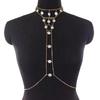 Nacreous Neck Chain Luxurious Necklace Modern Coin Collar Jewelry Elegant Crossover Shoulder Chain Body Chain