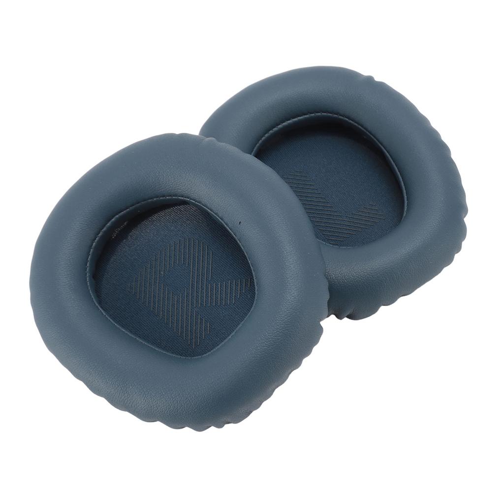 Replacement Ear Pads Professional Soft Protein PU Leather Comfortable Ear Cushion for Q100 Blue