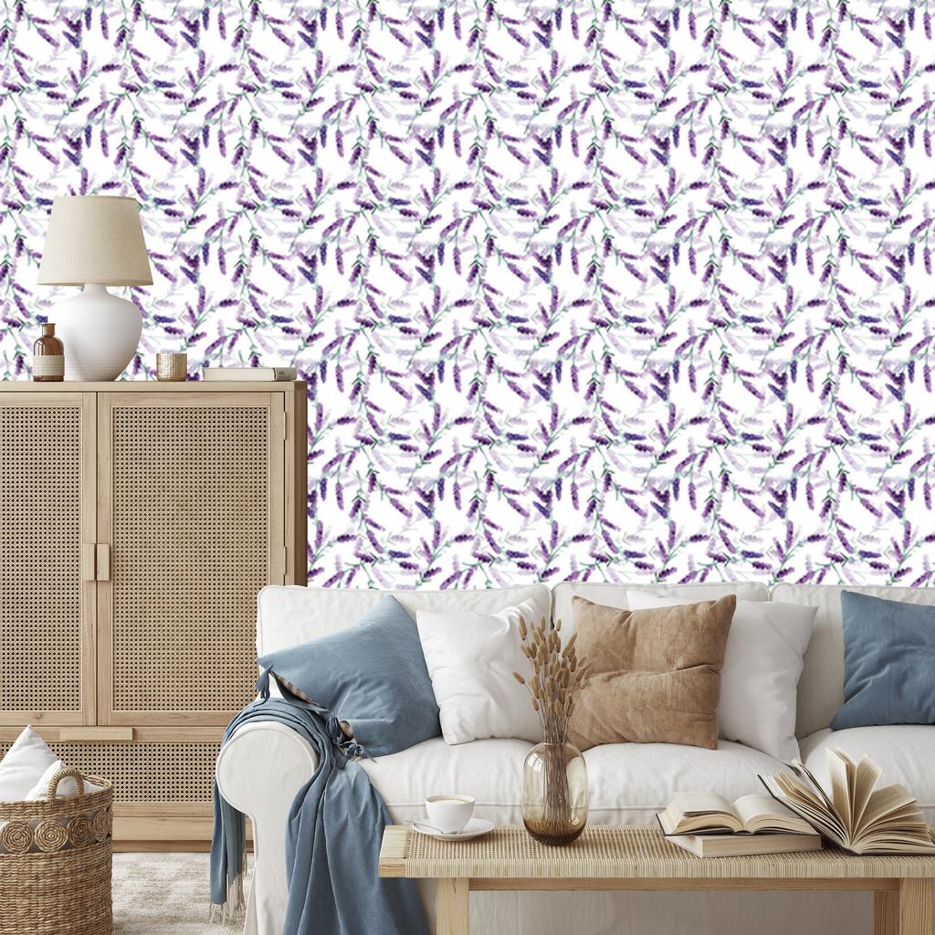 Lavender Wallpaper for Living Room and Bedroom 50x1000