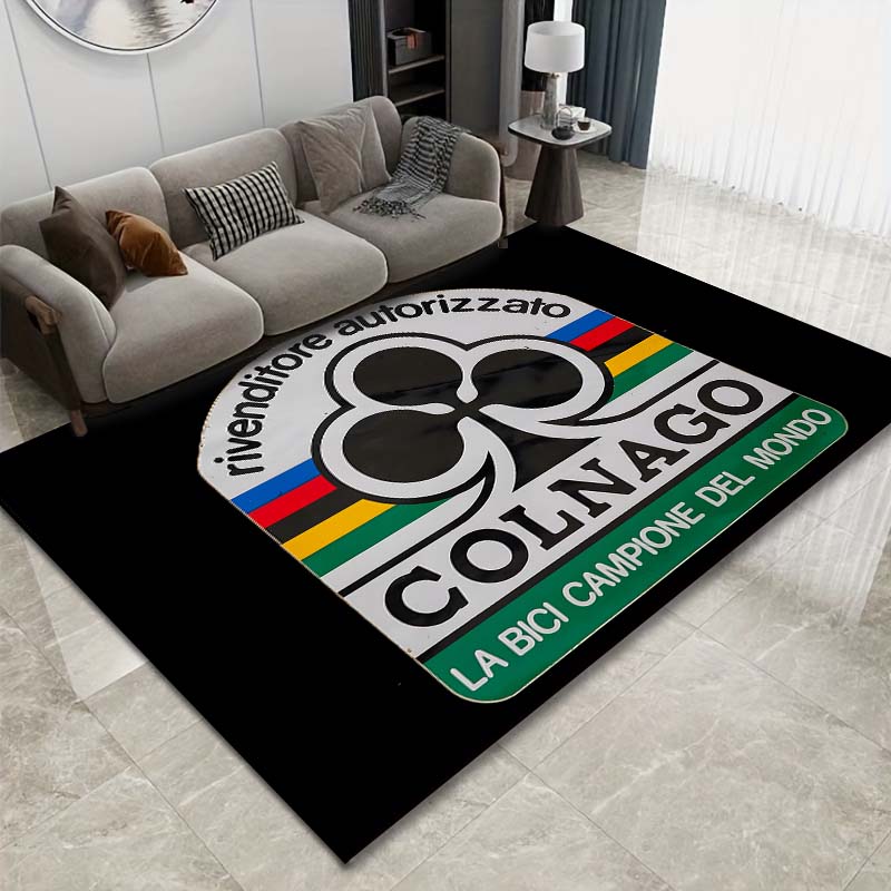 15 Sizes C-Colnago Pattern Rug Living Room Bathroom Mat Creative Door Mat Bedroom Club Area Rug  Living Room Decor Cycling Club