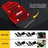 3PC Universal NonSlip Transmission Manual Foot Pedal Brake Cover Pad Red Durable