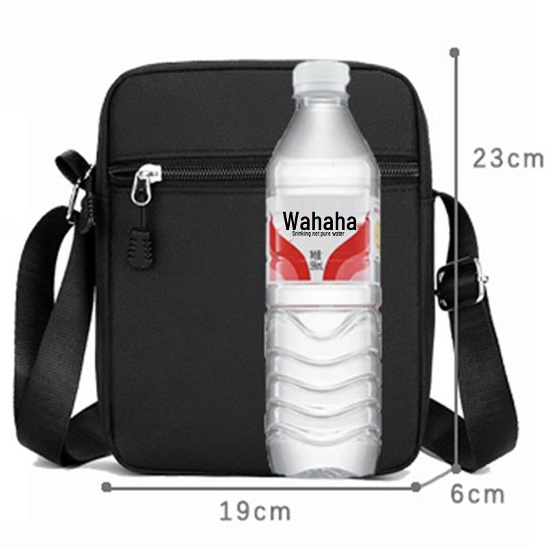 Men s Mini Oxford Cloth Crossbody Bag - Simple Casual Single Layer Shoulder Bag Standard большой