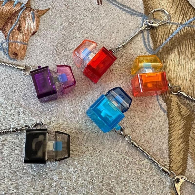 Pack Of 5 Transparent Star Keychain Stress Relief Toys For Anxiety Portable Keyboard Keycap Fidgets Gadgets For Adults Office Everyday Carry