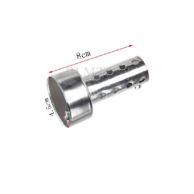 35mm 42mm 45mm 48mm 60mm Universal DB Killer Slip On Motorcycle Silencer Exhaust Flow Moto Escape Muffler