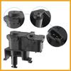 Fuel Tank Cap Door Lock Actuator Fit for Volkswagen Touareg 2011-2017 7P0810773F - Pack of 1 Black Replacement